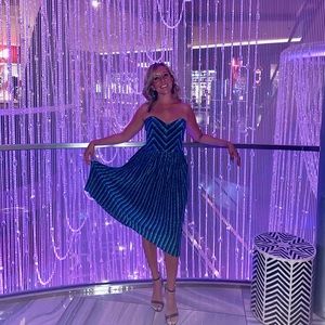 Dress the Population Rosalie Midi Size Small Like New, Worn Once